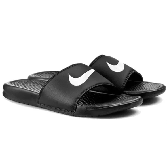 Nike Benassi Swoosh Sandal Slide - Picture 2 of 9